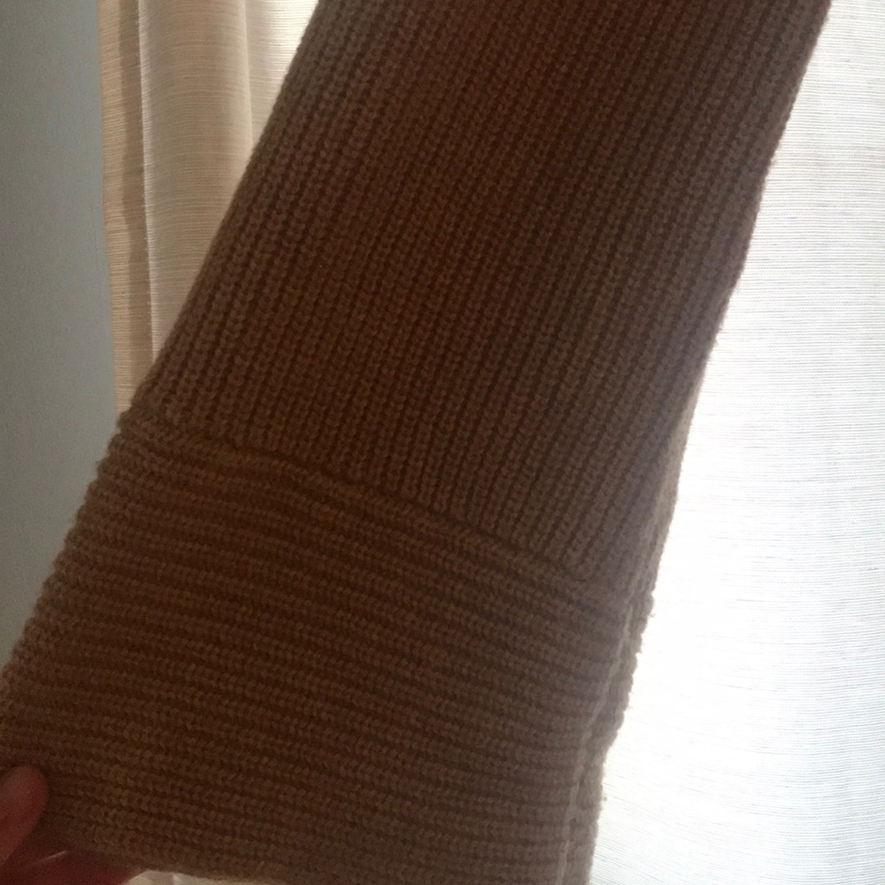 LOFT camel colored tunic sweater - Picture 3 of 4